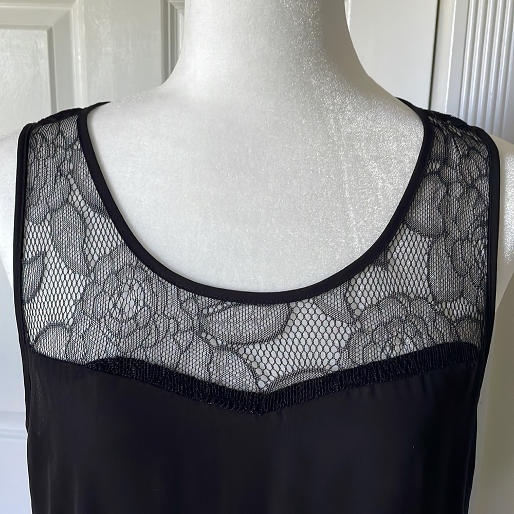 Mossimo Sheer Top with Lace